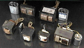 Photo of Various HID Ballast Components